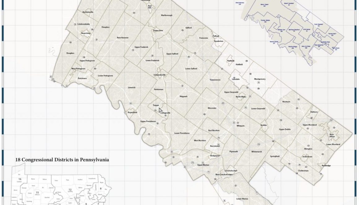 PA Congressional District 4 Map