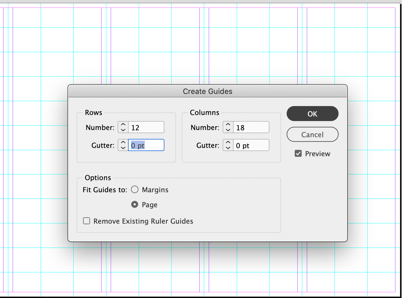 are column guides in affinity publisher